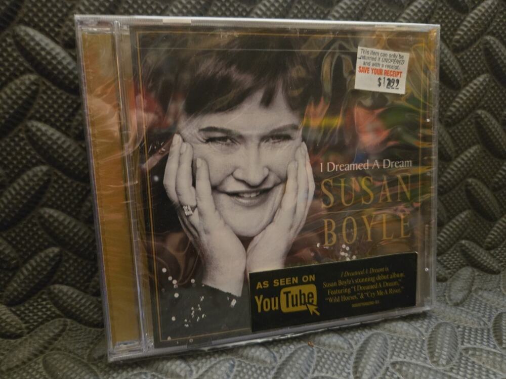 Susan Boyle I Dreamed A Dream CD Sealed New w Stickers YouTube Debut
